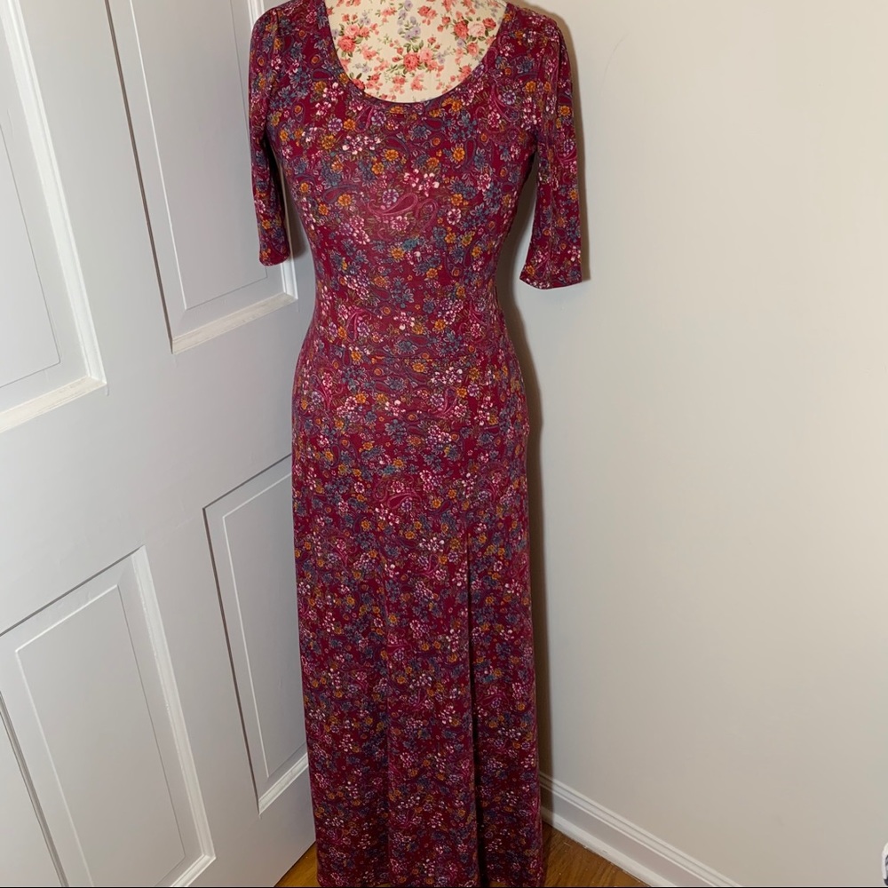 LuLaRoe🍁EUC🍁Ana Dress XS (Belt & Shoes not incl)
